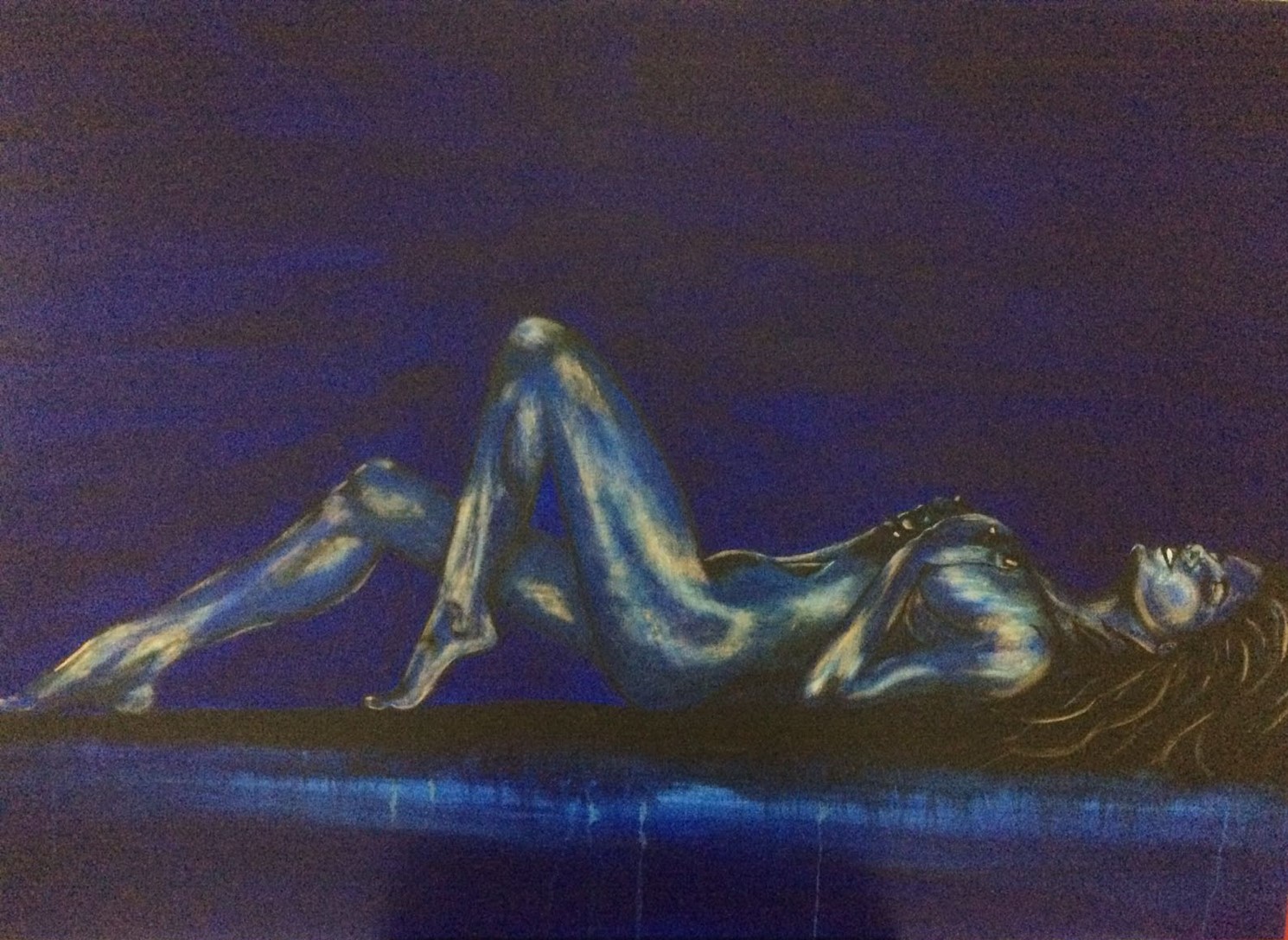 Lady in Blue